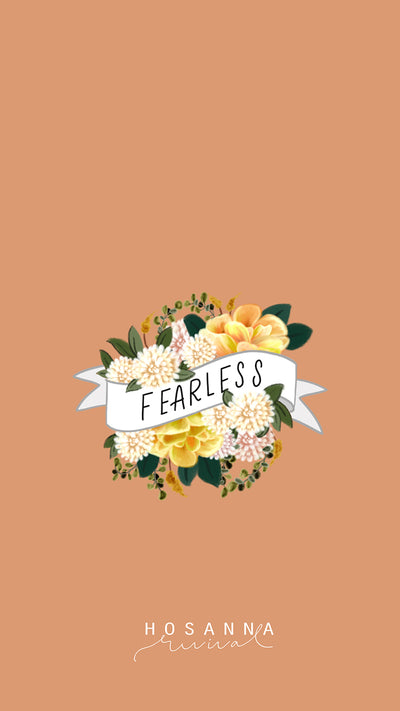 Mini Banner Lock Screen: Fearless
