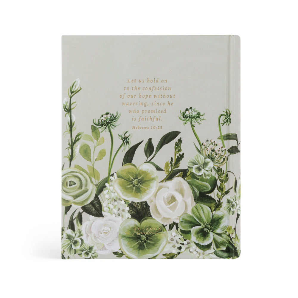 Dorset-CSB-Notetaking-Bible-Journaling-Neutral-Gray-Green-Painted-Floral-Hosanna-Revival