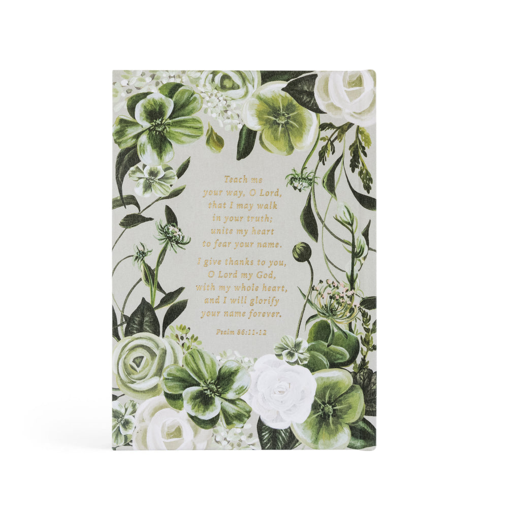Dorset-Notebook-Lined-Journal-Painted-Gray-Green-Floral-Bible-Verse-Hosanna-Revival