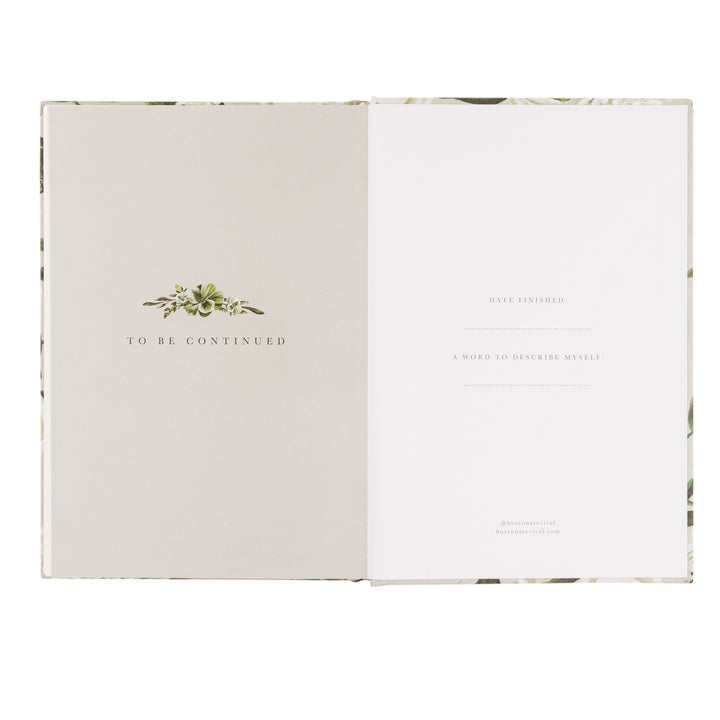 Dorset-Notebook-Lined-Journal-Painted-Gray-Green-Floral-Bible-Verse-Hosanna-Revival