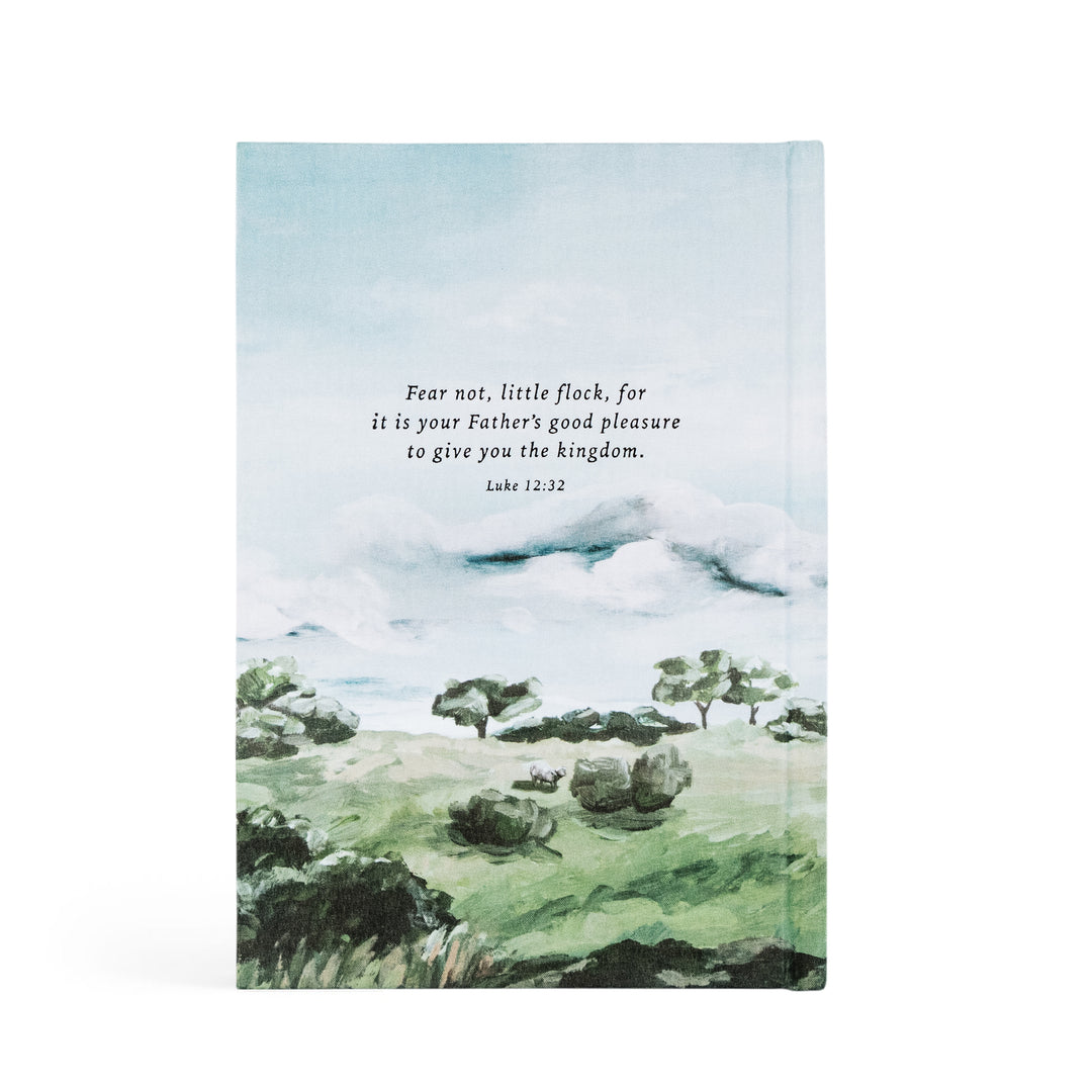 Dublin-Notebook-Lined-Journal-Green-Painted-Sheep-Landscape-Bible-Verse-Hosanna-Revival