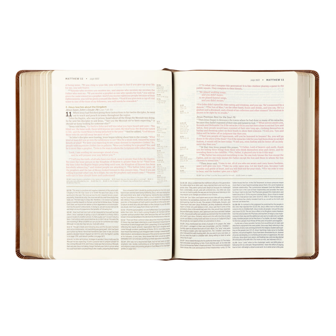 NLT Life Application Study Bible: Edinburgh Theme