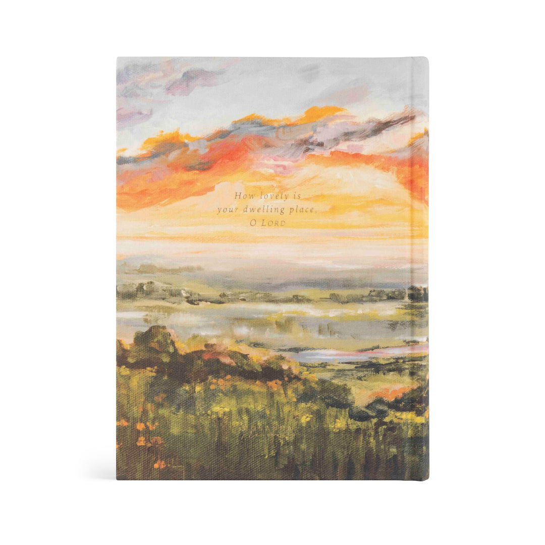 Florence-ESV-Journaling-Bible-Sunset-Field-Landscape-Hosanna-Revival