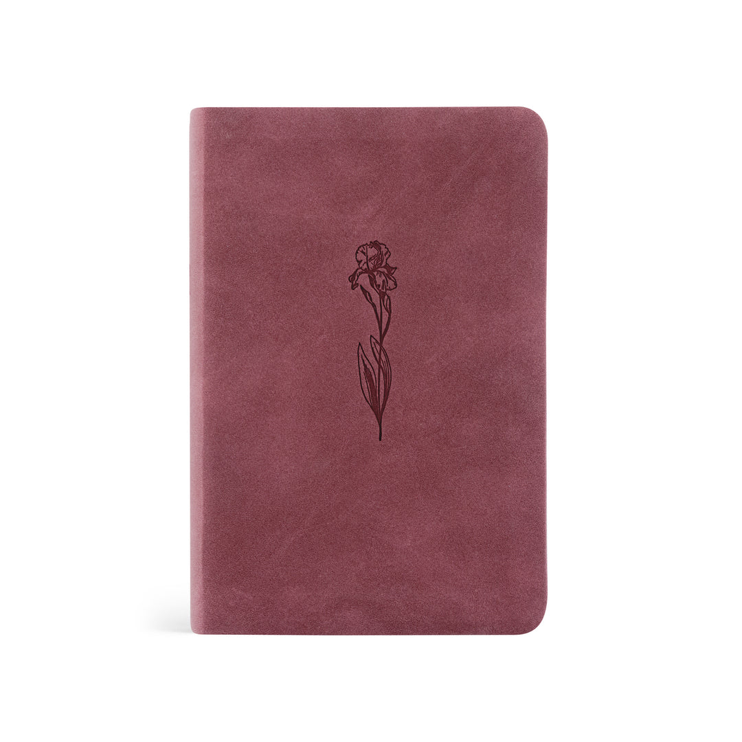 Helena-NLT-Compact-Bible-Pink-Purple-Flower-Suede-Leather-Hosanna-Revival