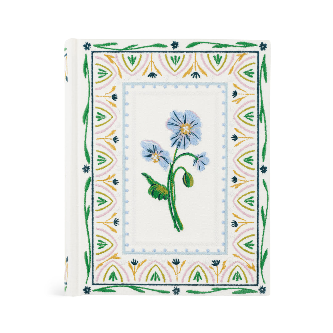 Lisbon-NLT-Notetaking-Bible-Embroidered-Floral-Frame-Blue-Green-Hosanna-Revival