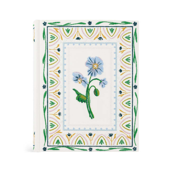 Lisbon-NLT-Notetaking-Bible-Embroidered-Floral-Frame-Blue-Green-Hosanna-Revival