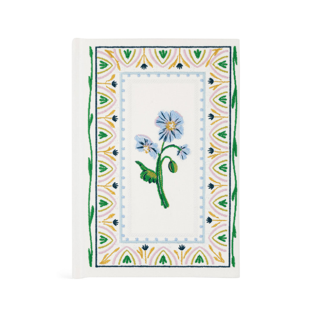 Lisbon-Notebook-Embroidered-Floral-Frame-Blue-Green-Hosanna-Revival