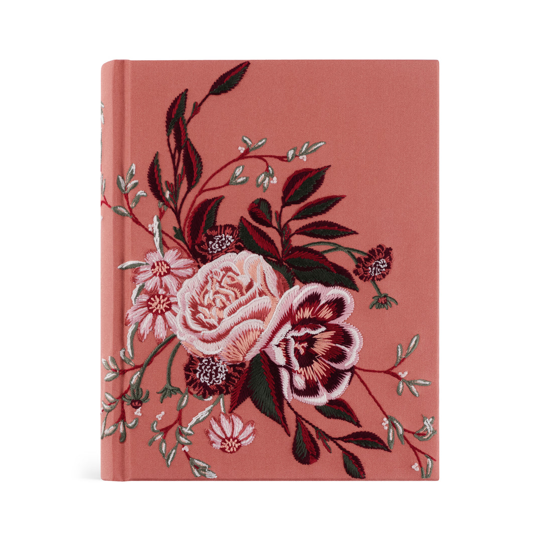 Rosedal-CSB-Notetaking-Bible-Embroidered-Pink-Flower-Bouquet-Hosanna-Revival