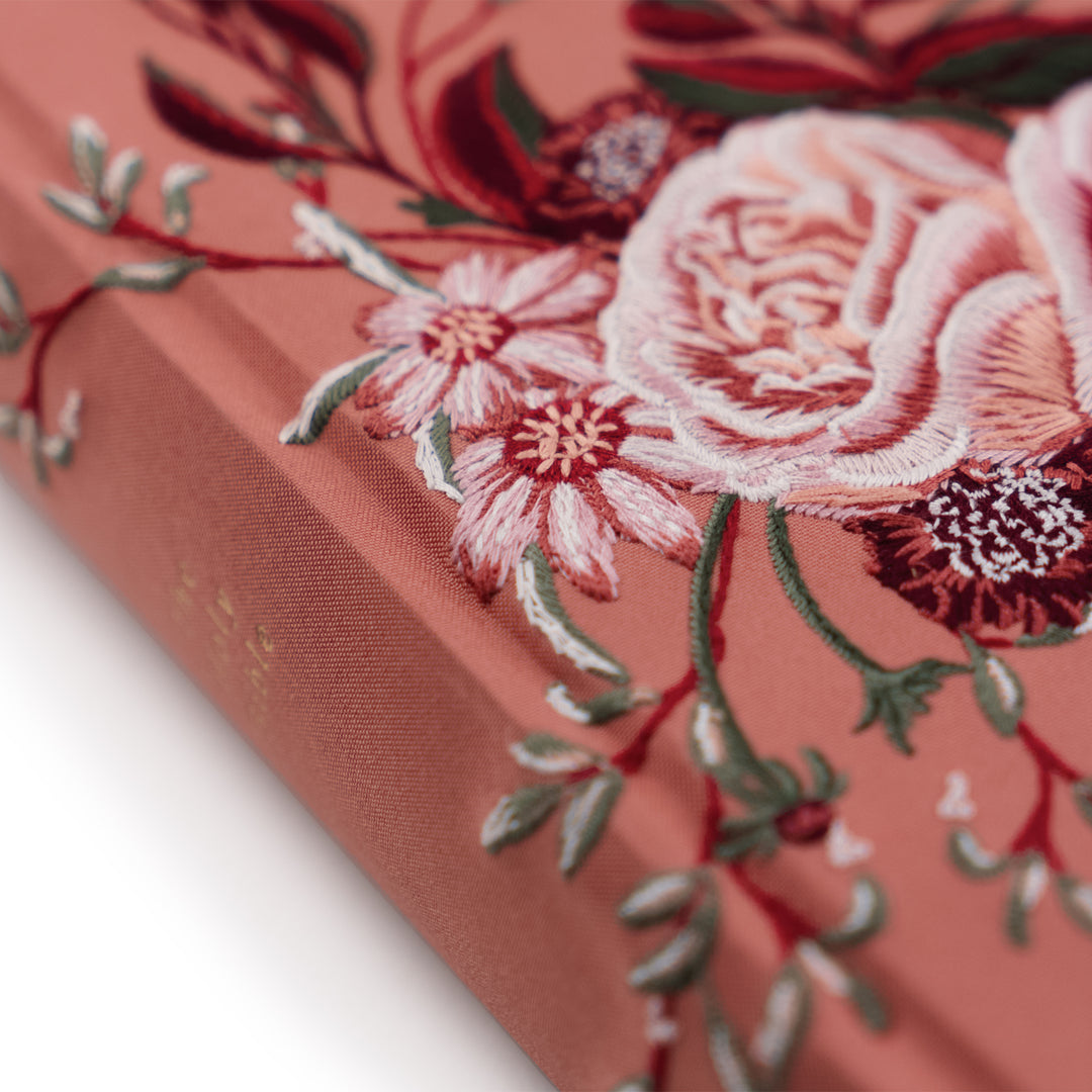 Rosedal-CSB-Notetaking-Bible-Embroidered-Pink-Flower-Bouquet-Hosanna-Revival