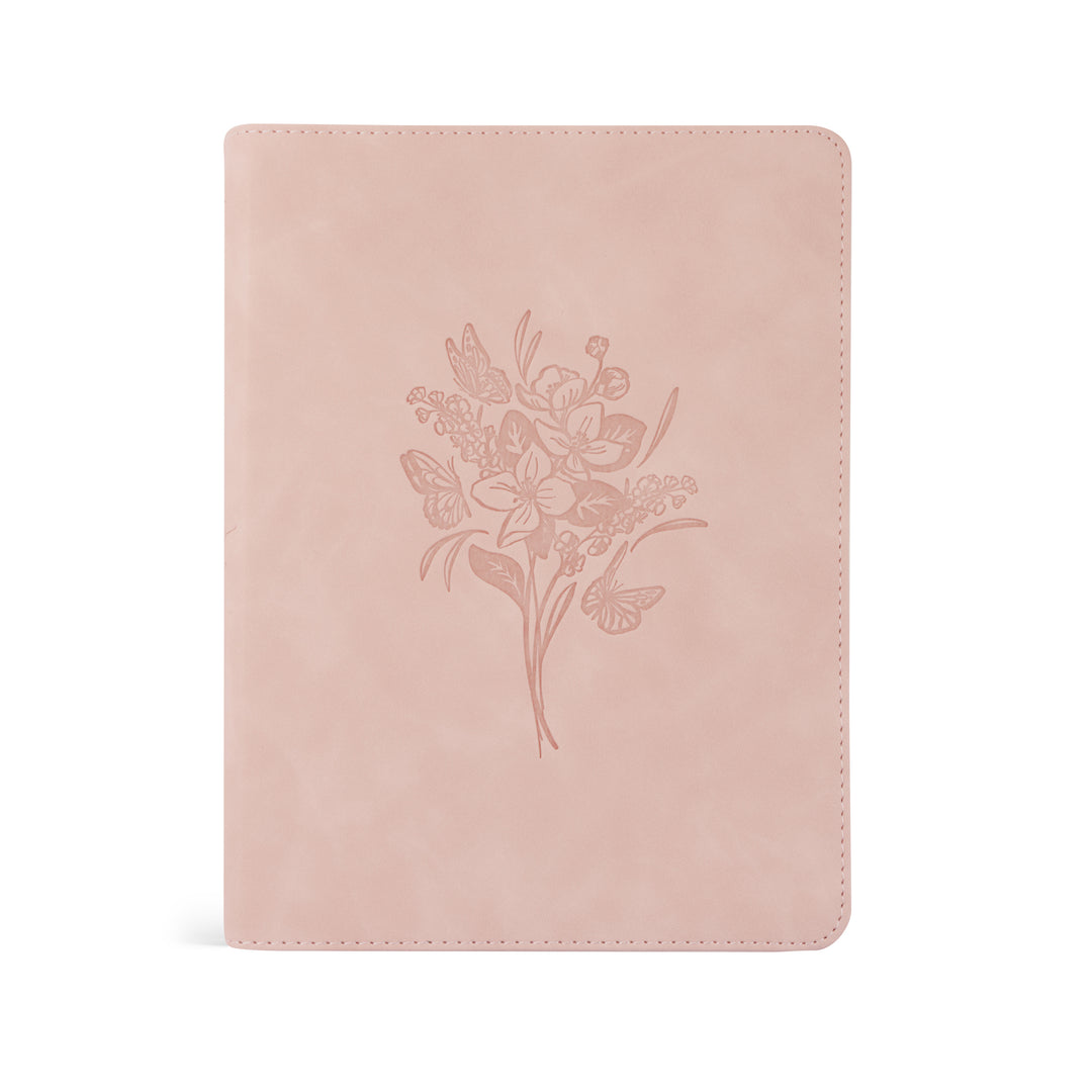 Shiloh-ESV-Journaling-Bible-Minimal-Floral-Leather-Hosanna-Revival