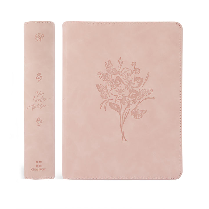 Shiloh-ESV-Journaling-Bible-Minimal-Floral-Leather-Hosanna-Revival