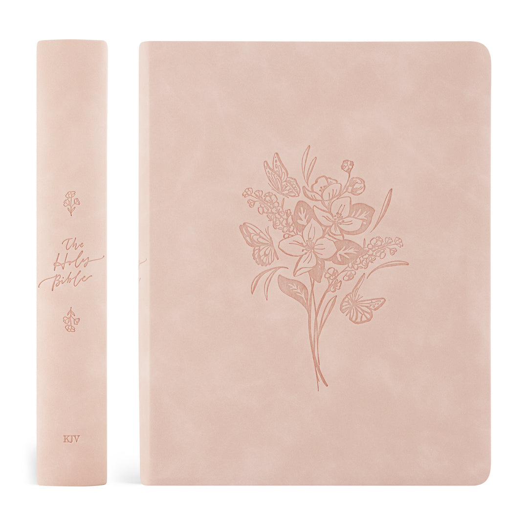 Shiloh-KJV-Notetaking-Bible-Large-Print-Pink-Floral-Suede-Leather-Hosanna-Revival