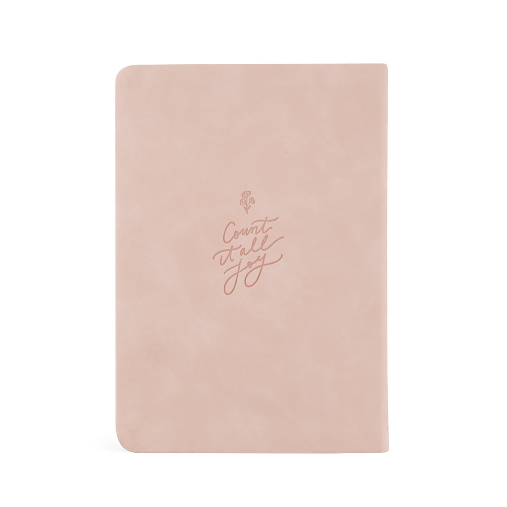 Shiloh-Notebook-Pink-Flower-Bouquet-Suede-Leather-Hosanna-Revival