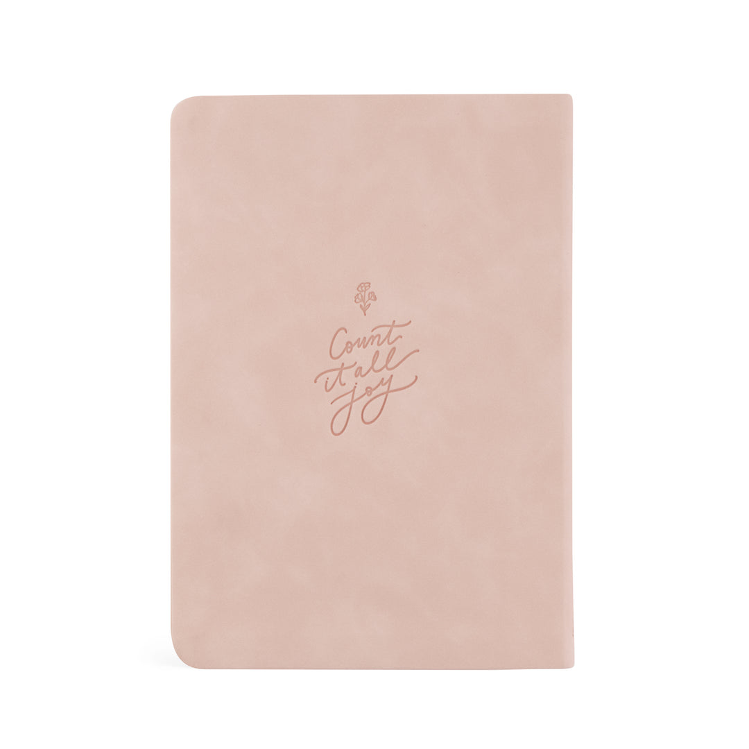 Shiloh-Notebook-Pink-Flower-Bouquet-Suede-Leather-Hosanna-Revival
