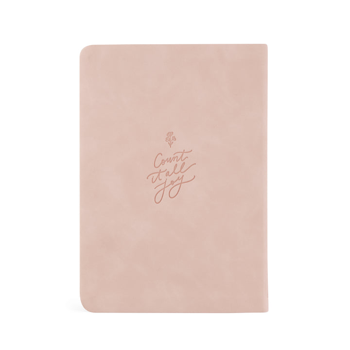 Shiloh-Notebook-Pink-Flower-Bouquet-Suede-Leather-Hosanna-Revival
