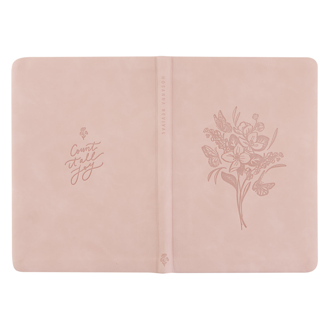 Shiloh-Notebook-Pink-Flower-Bouquet-Suede-Leather-Hosanna-Revival