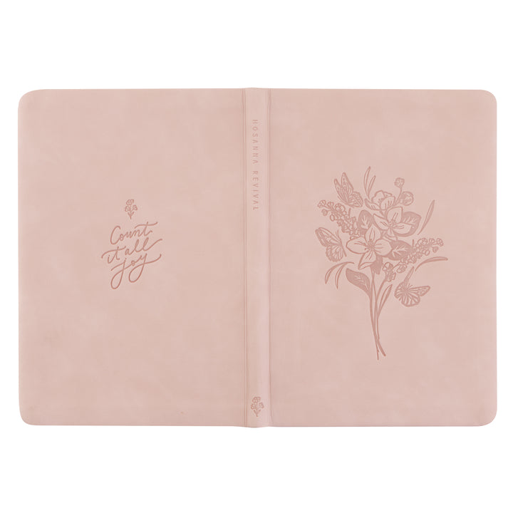 Shiloh-Notebook-Pink-Flower-Bouquet-Suede-Leather-Hosanna-Revival