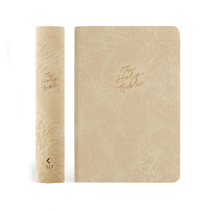 Sonora-NLT-Compact-Bible-Large-Print-Minimal-Neutral-Cream-Deboss-Leather-Floral-Hosanna-Revival-Hosanna-Revival