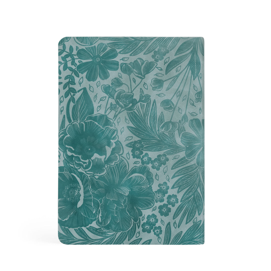 Sonora-Notebook-Lined-Journal-Aqua-Blue-Floral-Deboss-Bible-Verse-Hosanna-Revival