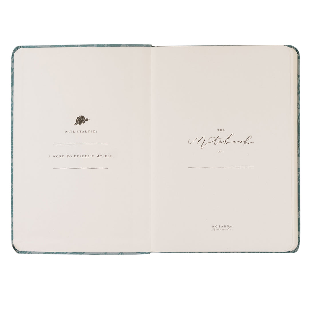 Sonora-Notebook-Lined-Journal-Aqua-Blue-Floral-Deboss-Bible-Verse-Hosanna-Revival