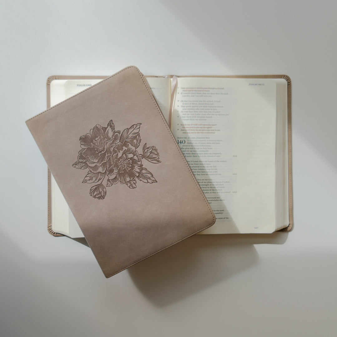Nara-Large-Print-ESV-Journaling-Bible-Floral-Leather-Light