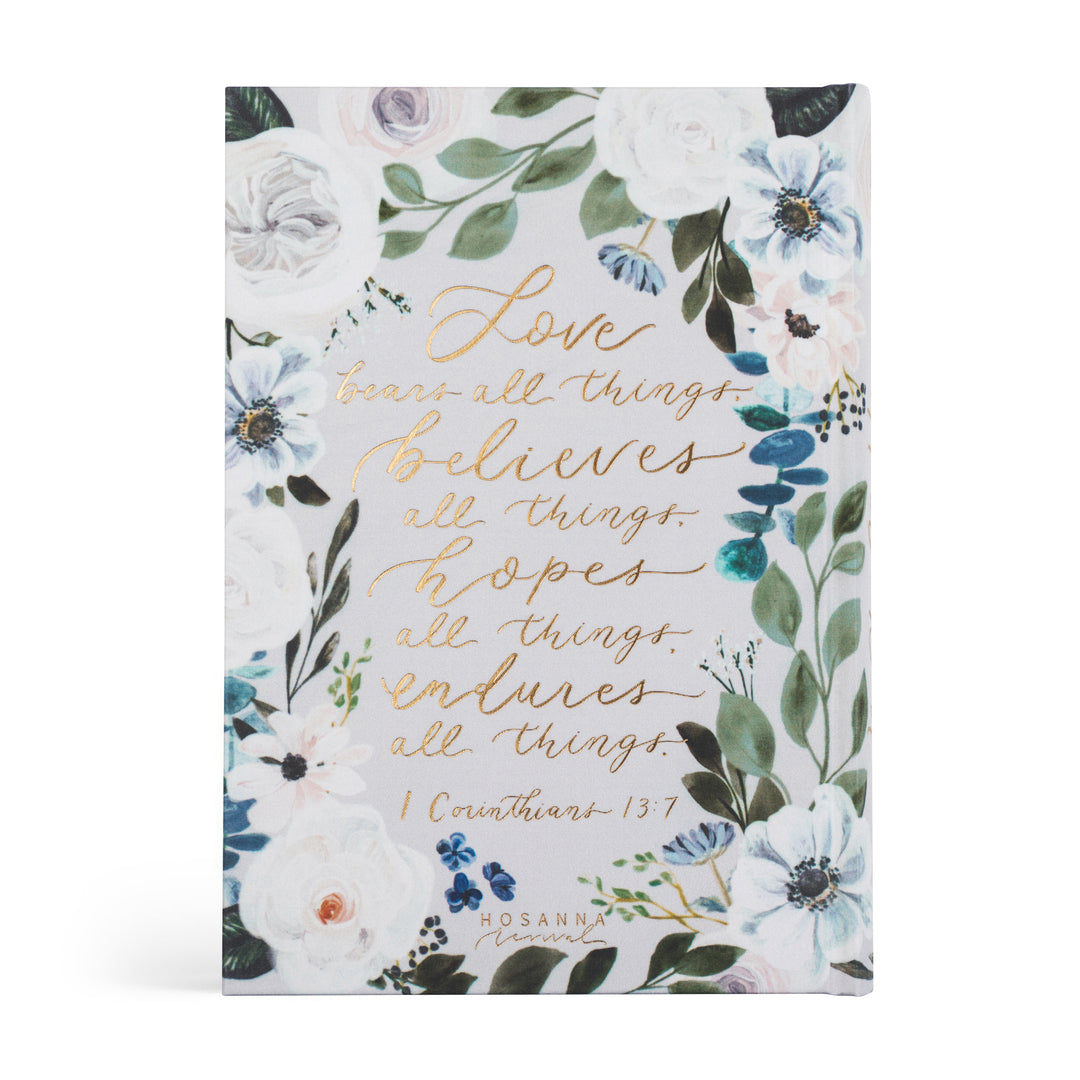 Victoria-Gray-Floral-Large-Print-ESV-Journaling-Bible-Hosanna-Revival