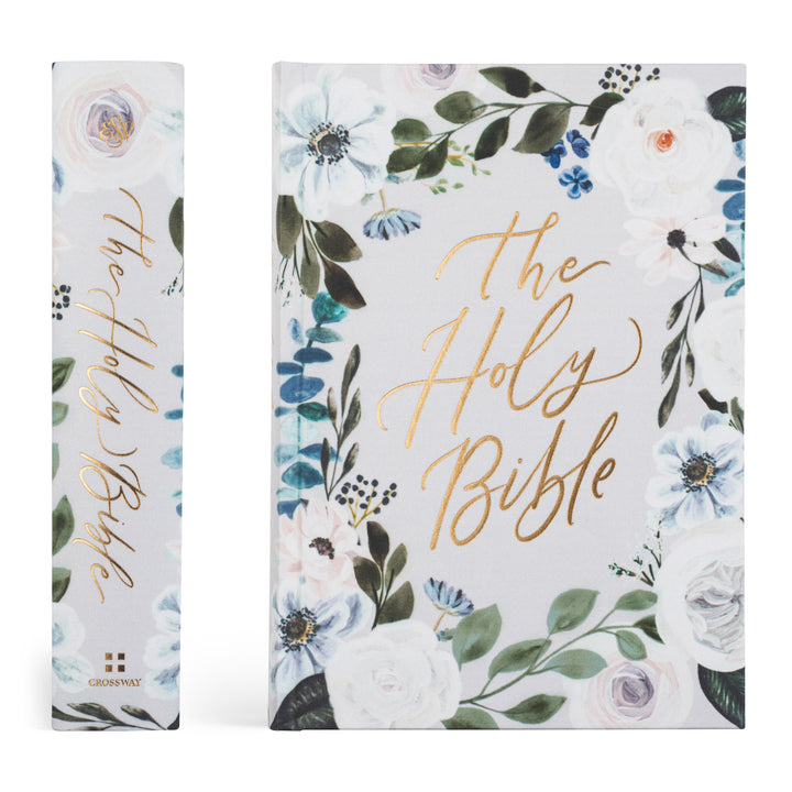 Victoria-Gray-Floral-Large-Print-ESV-Journaling-Bible-Hosanna-Revival