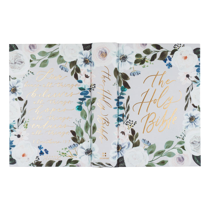Victoria-Gray-Floral-Large-Print-ESV-Journaling-Bible-Hosanna-Revival