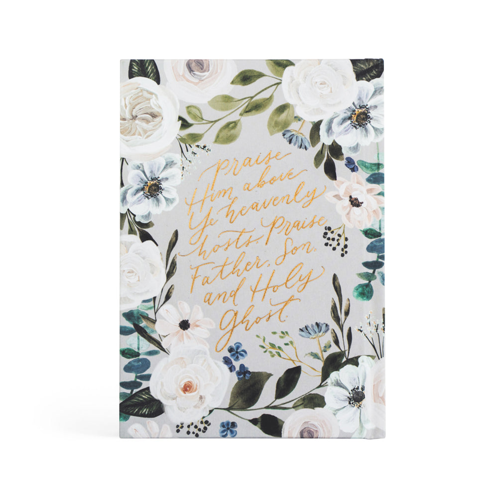 Victoria-Gray-Floral-Lined-Notebook-Hosanna-Revival