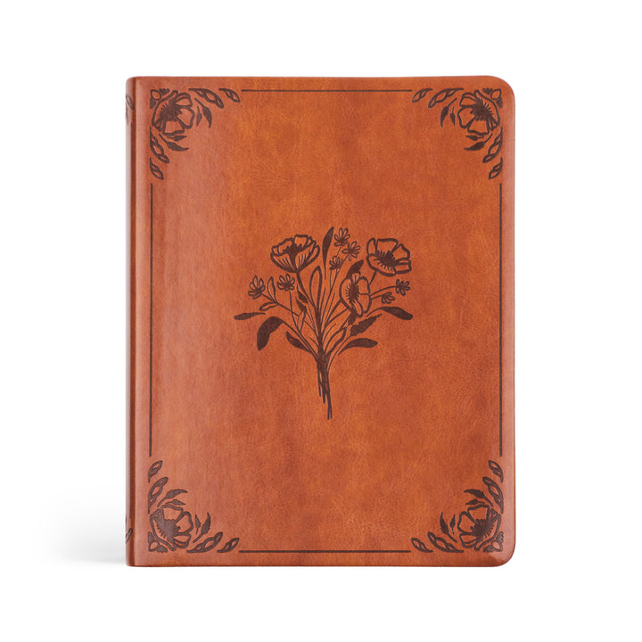 Vienna-Brown-Leather-Floral-Bible-Hosanna-Revival-CSB-Notetaking-Bible