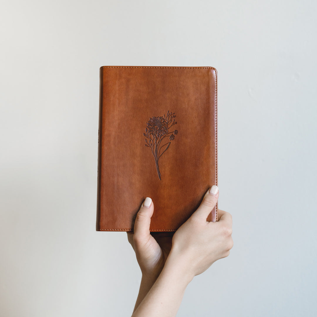 Sierra-ESV-Journaling-Large-Print-Bible-Leather-Dahlia-Hosanna-Revival