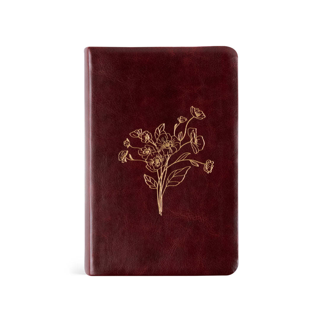 Yorkshire-NLT-Compact-Bible-Leather-Gold-Foil-Bouquet-Hosanna-Revival