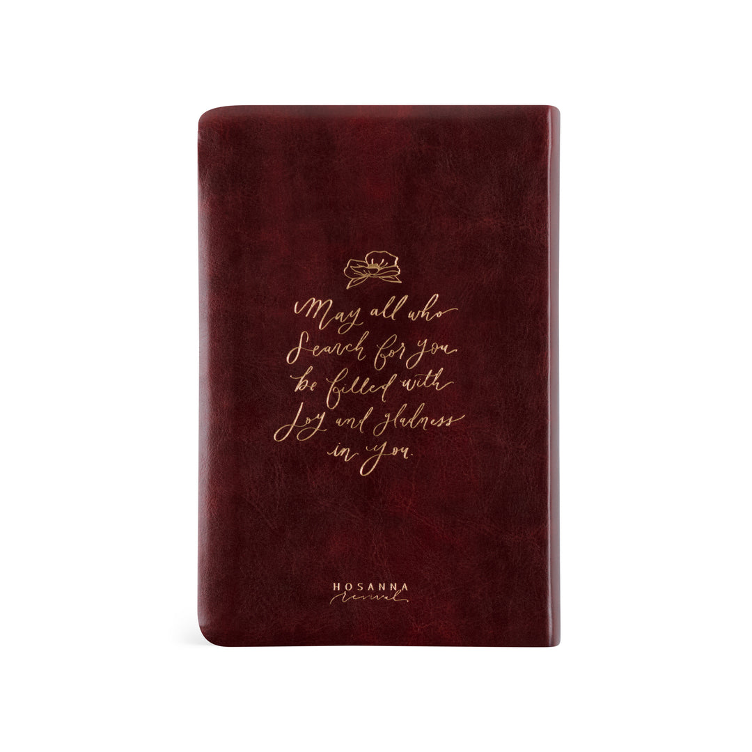 Yorkshire-NLT-Compact-Bible-Leather-Gold-Foil-Bouquet-Hosanna-Revival
