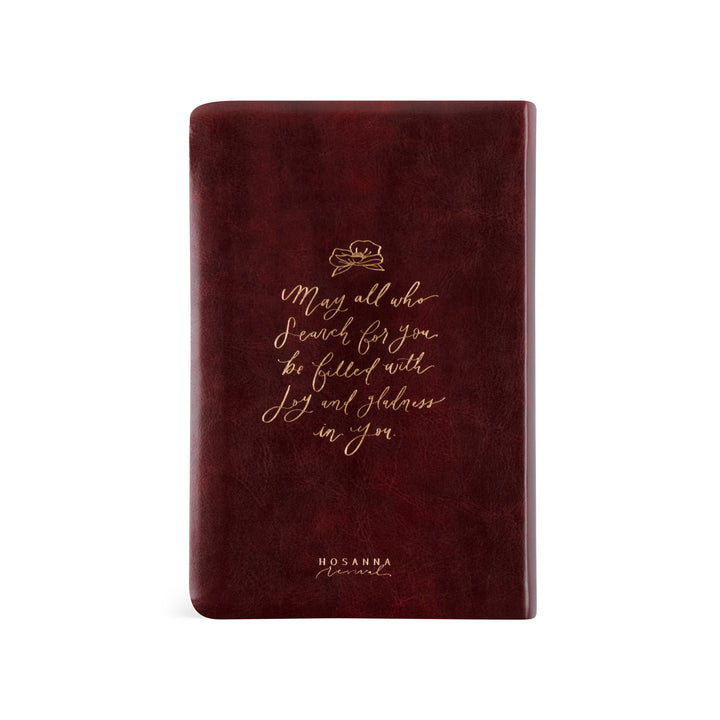 Yorkshire-NLT-Compact-Bible-Leather-Gold-Foil-Bouquet-Hosanna-Revival