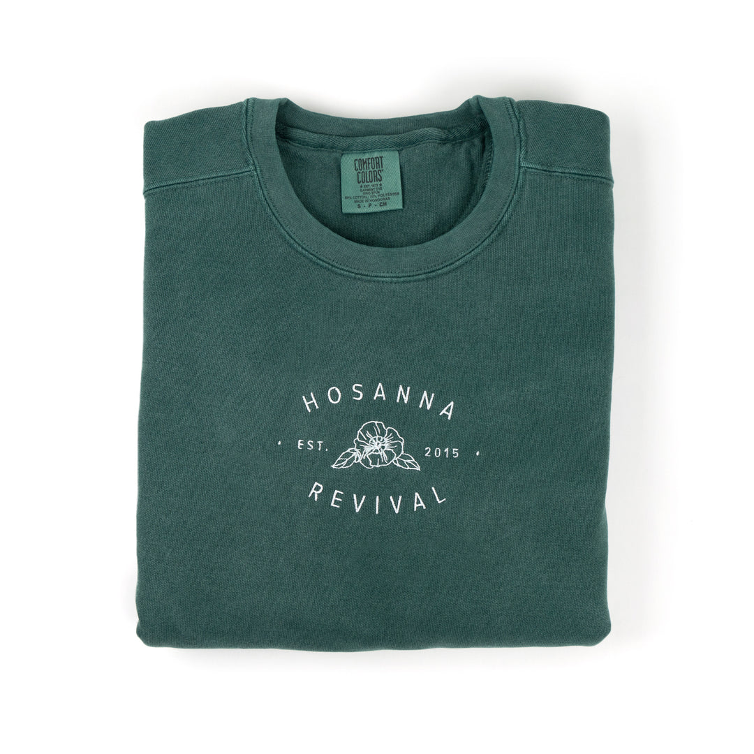 Green-Sweatshirt-Hosanna-Revival