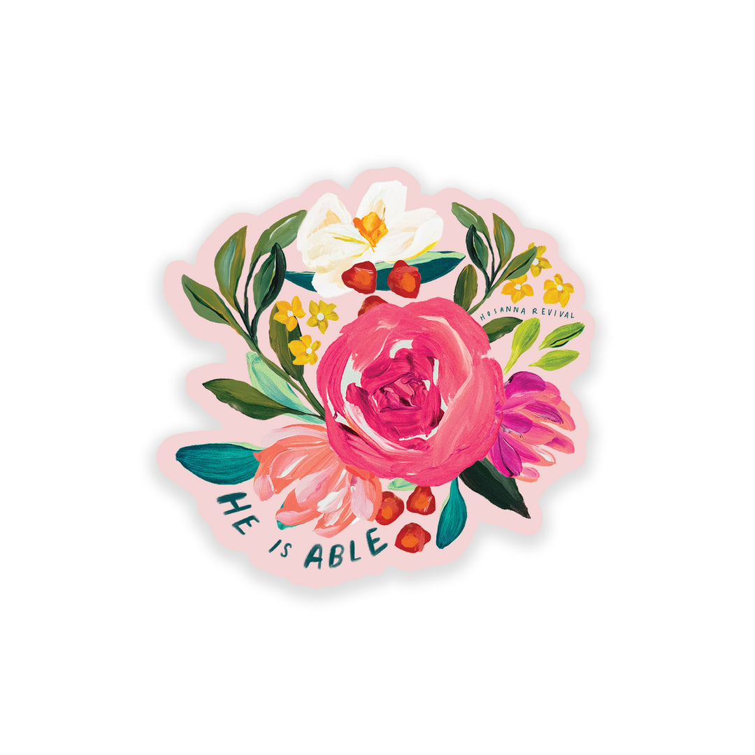 He is Able sticker