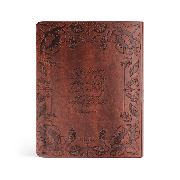 Santa-Elena-NLT-Notetaking-Bible-Dark-Leather-Floral