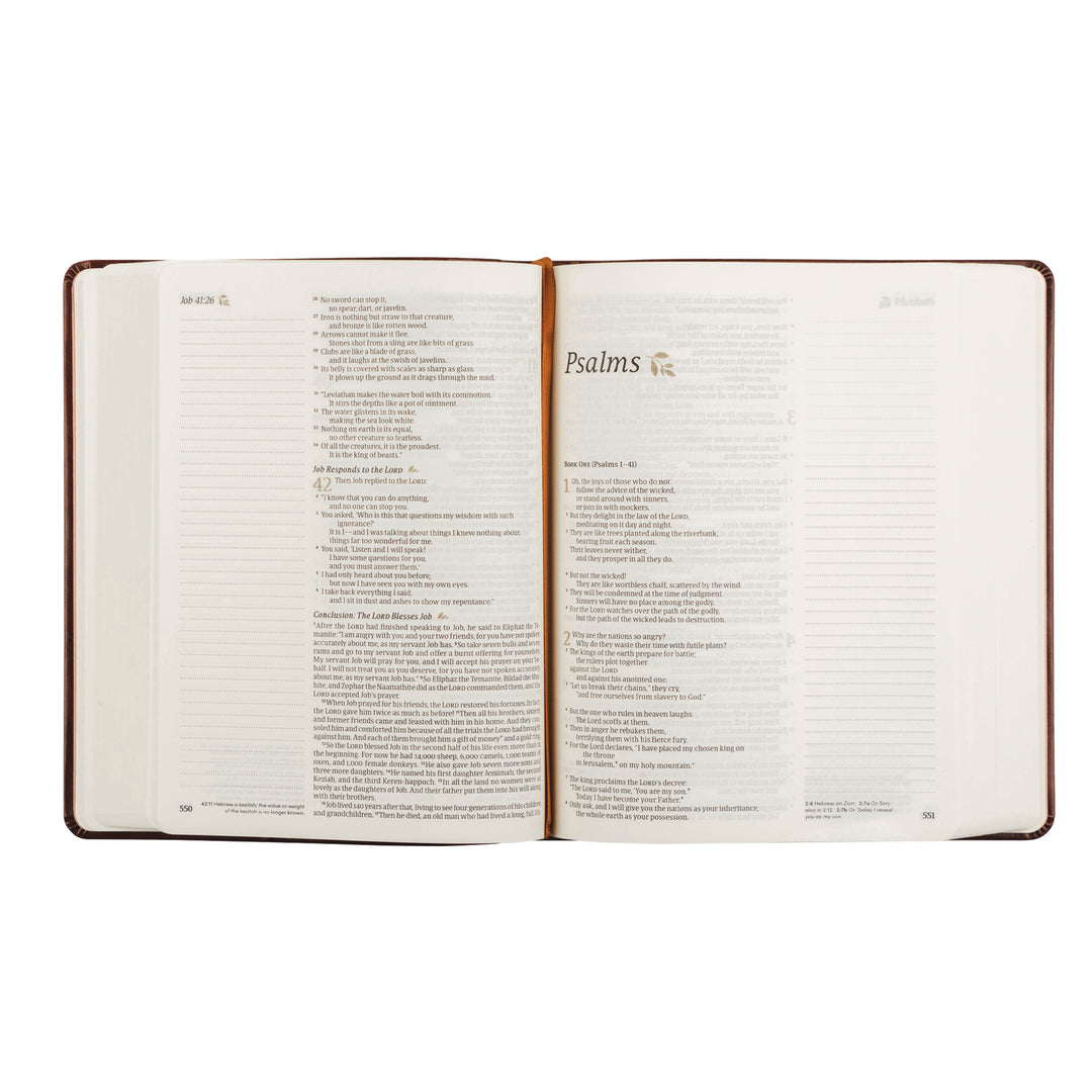 Santa-Elena-NLT-Notetaking-Bible-Dark-Leather-Floral