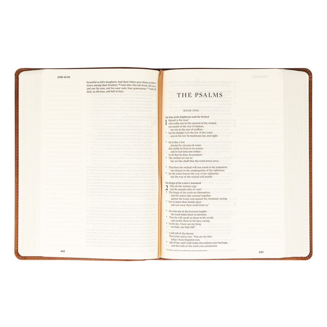 Sierra-ESV-Journaling-Large-Print-Bible-Leather-Dahlia-Hosanna-Revival