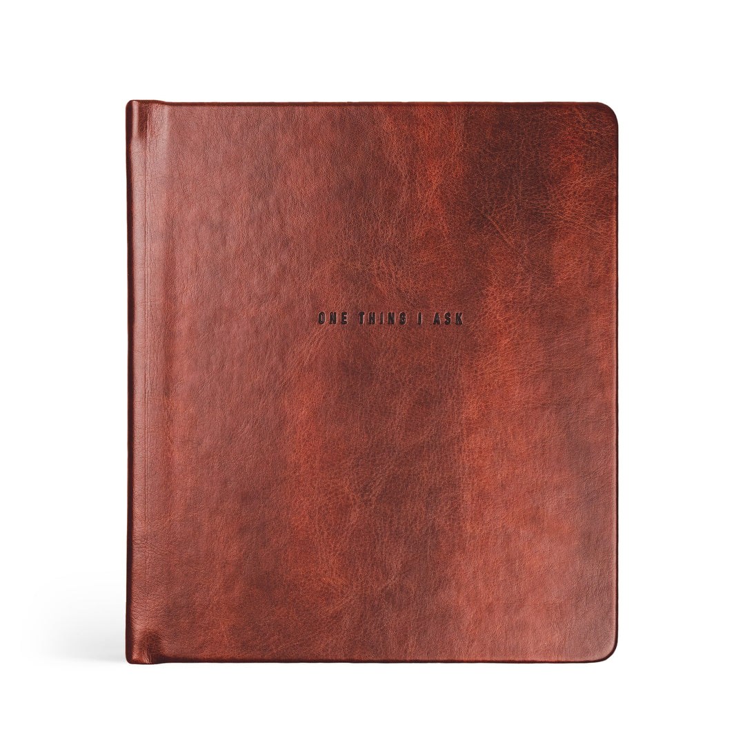 Stockholm-5-Year-Prayer-Journal-One-Thing-I-Ask-Brown-Leather-Hosanna-Revival