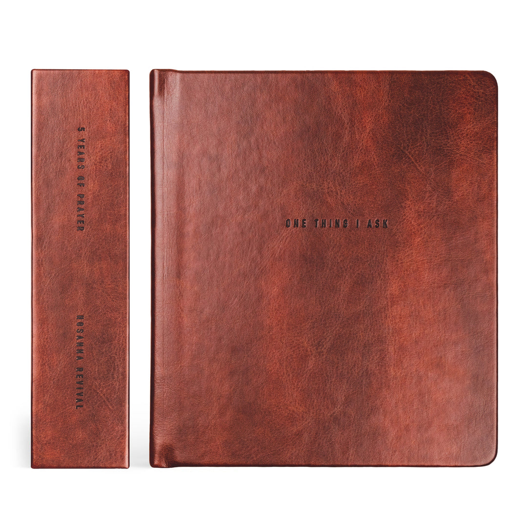 Stockholm-5-Year-Prayer-Journal-One-Thing-I-Ask-Brown-Leather-Hosanna-Revival