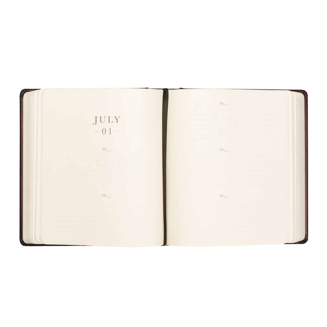 Stockholm-5-Year-Prayer-Journal-One-Thing-I-Ask-Brown-Leather-Hosanna-Revival