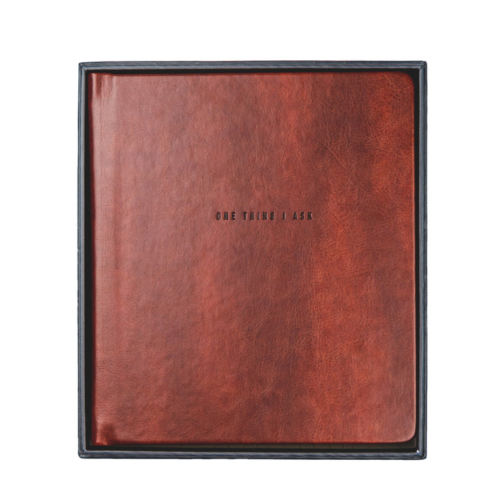 Stockholm-5-Year-Prayer-Journal-One-Thing-I-Ask-Brown-Leather-Hosanna-Revival