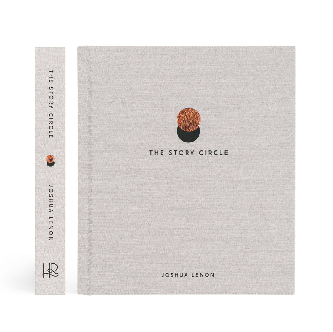 The-Story-Circle-Devotional-Gray-Linen-Minimal-Hosanna-Revival