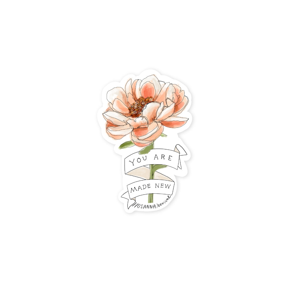 you are made new sticker