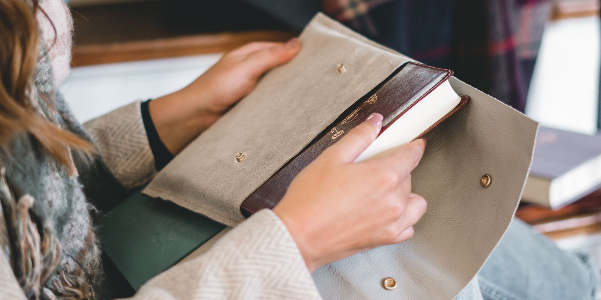 Handmade Leather Bible Cases