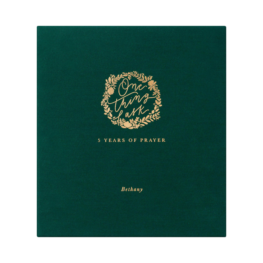 One Thing I Ask 5-Year Prayer Journal: Bethany Theme