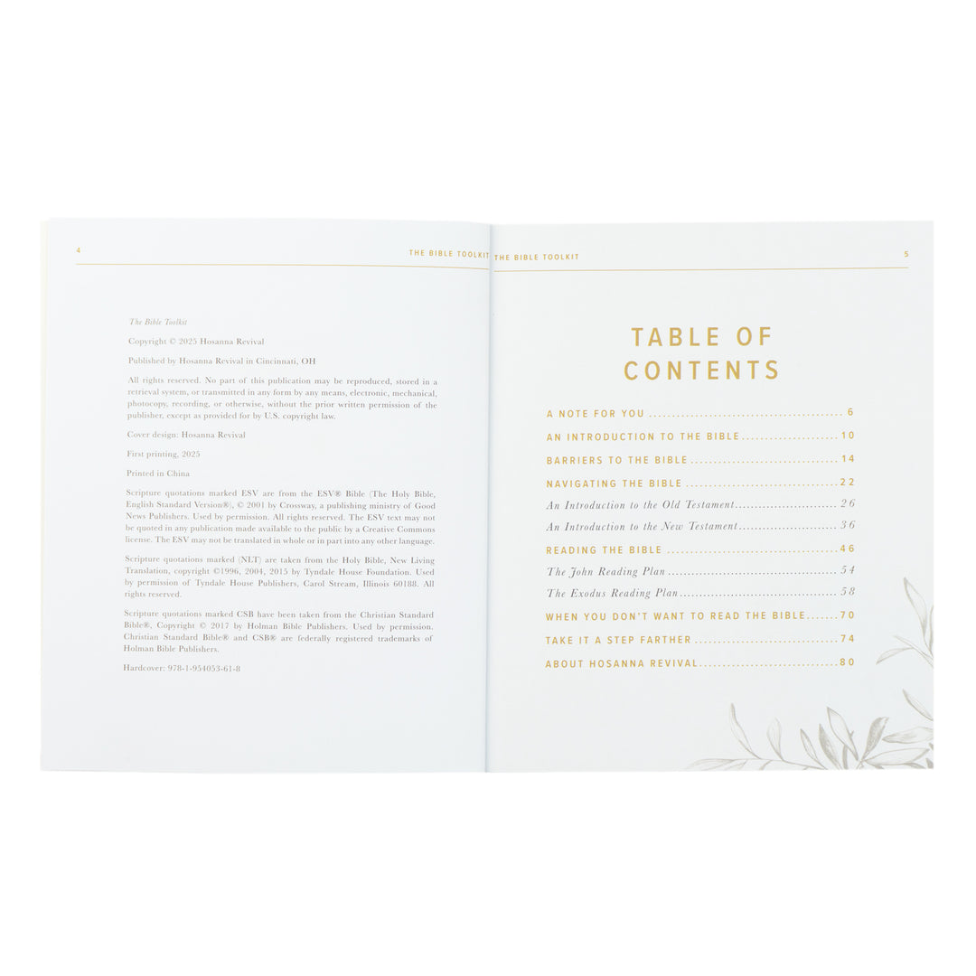 New to the Bible? Bible Toolkit