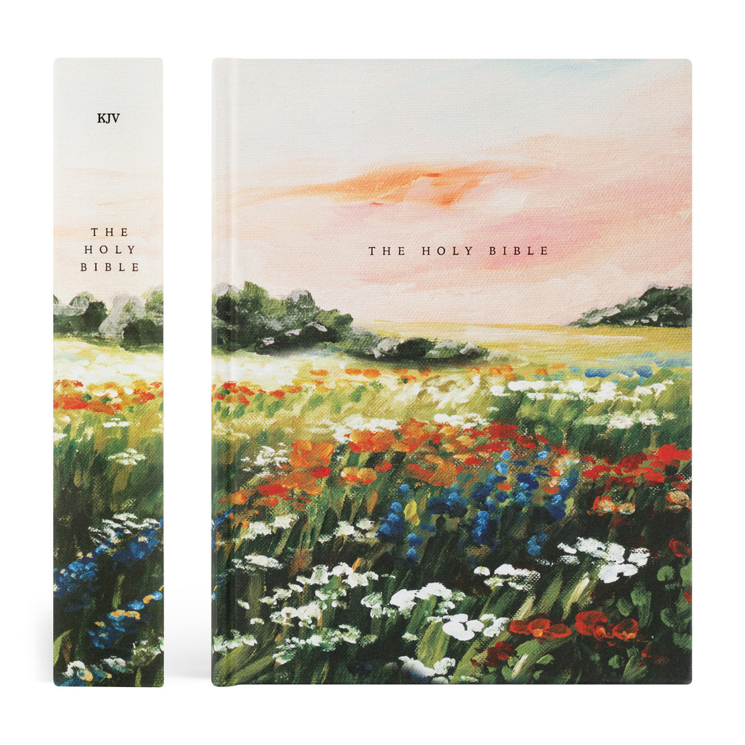 KJV Large Print Notetaking Bible: Coram Theme