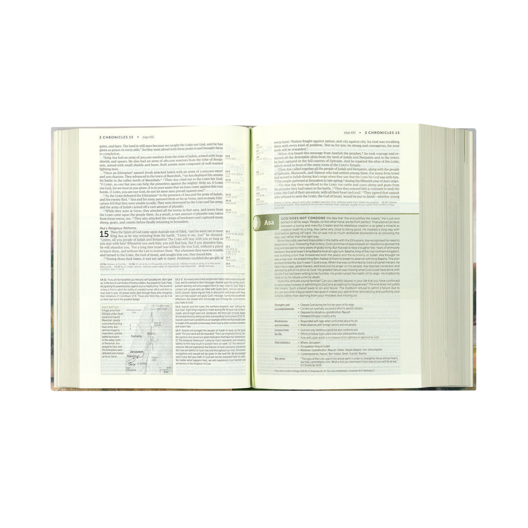 NLT Life Application Study Bible: Faroe Theme